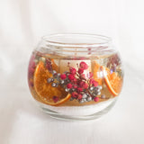 Sparkling Cranberry Soy Wax Scented Candle Bowl