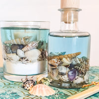 Blue Sea Soy and Gel Wax Ocean Botanical Candle