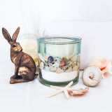 Blue Sea Soy and Gel Wax Ocean Botanical Candle (Large)