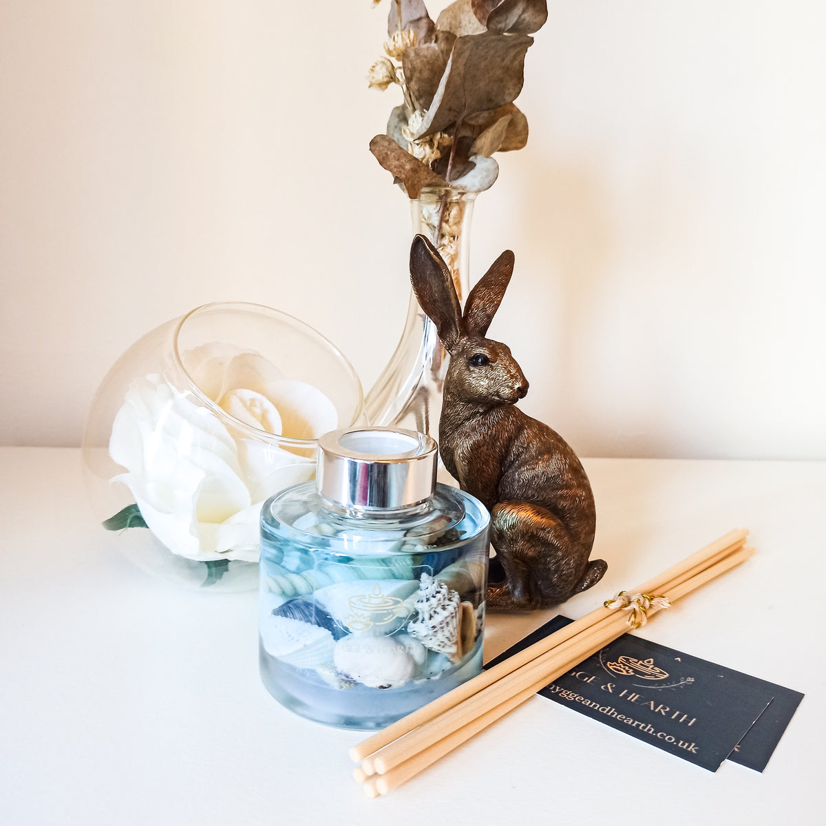 Blue Sea Ocean Botanical Reed Diffuser – Hygge and Hearth