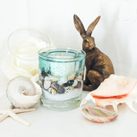 Blue Sea Soy and Gel Wax Ocean Botanical Candle