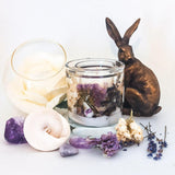 Lavender Soy and Gel Wax Botanical Candle