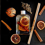 Winter Glow Luxury Refillable Botanical Christmas Reed Diffuser (200ml)