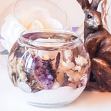Lavender Soy and Gel Wax Botanical Candle (Bowl)
