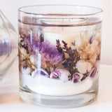 Lavender Soy and Gel Wax Botanical Candle