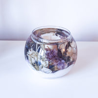 Lavender Soy and Gel Wax Botanical Candle (Bowl)