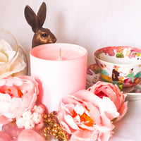 Pink Champagne Soy Wax Candle