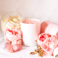Pink Champagne Soy Wax Candle