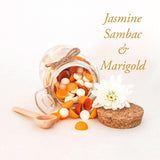 Jasmine, Sambac & Marigold Wax Melt Jar