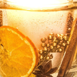 Festive Orange and Spices Soy Wax Scented Candle (Large)